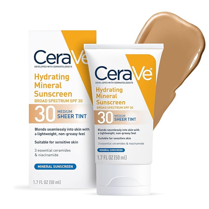Hydrating Mineral Sunscreen SPF 30 Face Sheer Tint