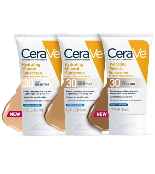 Hydrating Mineral Sunscreen SPF 30 Face Sheer Tint
